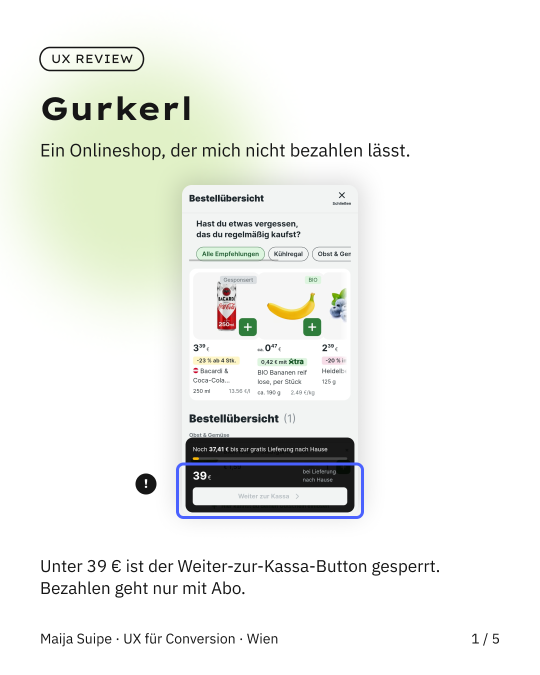 Gurkerl, Bild 1