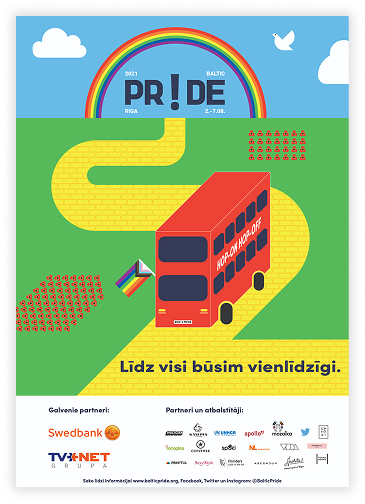 Baltic Pride , Equal campaign visual