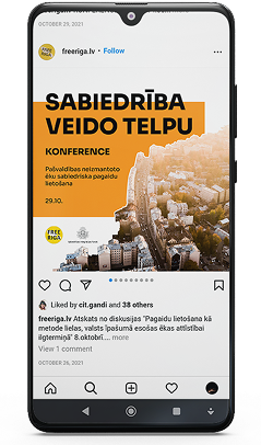 Free Riga , Conference visual