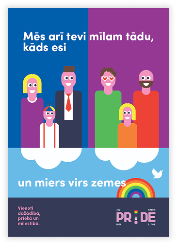 Baltic Pride , Love as you are visual