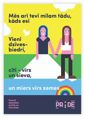 Baltic Pride , Husband and wife visual