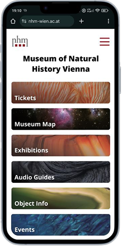 Redesigned navigation screen showing updated menu labels