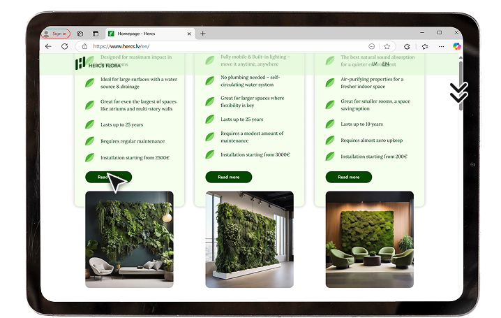 Step 3 – Service list